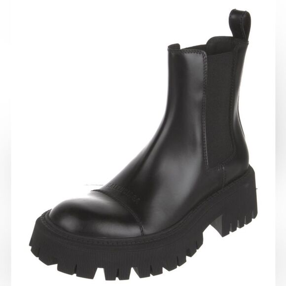 Balenciaga Leather Booties